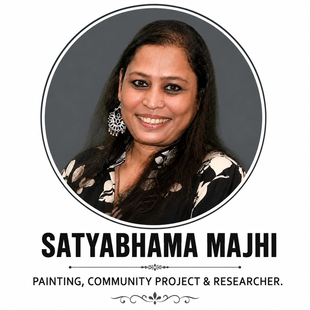Satyabhama Majhi profile portrait and name